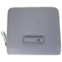 Portmoneu pentru femei Samsonite Zalia 3.0 Piele naturală / Gray