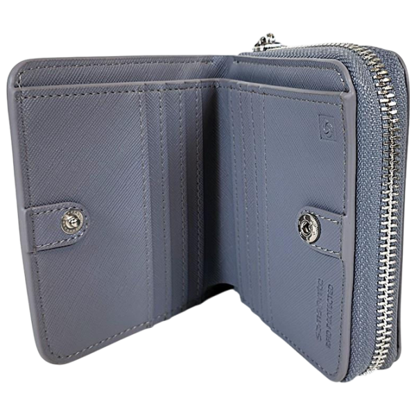 Portmoneu pentru femei Samsonite Zalia 3.0 Piele naturală / Gray photo 3 Portmoneu pentru femei Samsonite Zalia 3.0 Piele naturală / Gray photo 3