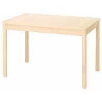 Set masă și scaune Ikea Ronninge/Karlpetter/Gunnared Dreptunghiulară / Lemn / Birch photo 2