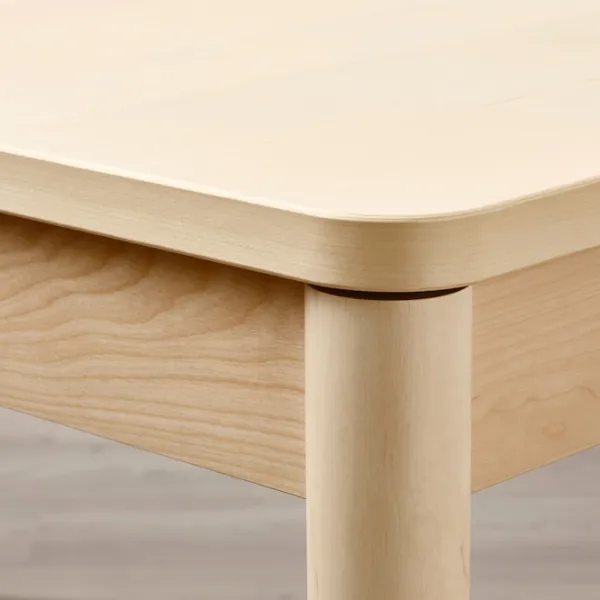 Обеденные стол со стульями Ikea Ronninge/Karlpetter/Gunnared Прямоугольная / Дерево / Берёза photo 4