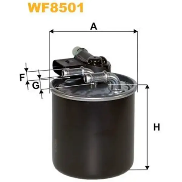 Filtru combustibil Wix Filters WF8501 91 mm photo 3