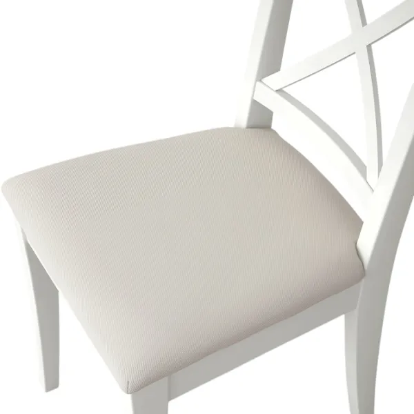 Обеденные стол со стульями Ikea Ingatorp/Ingolf/Hallarp Прямоугольная / ДСП / Белый photo 2