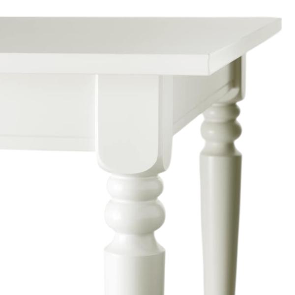 Обеденные стол со стульями Ikea Ingatorp/Ingolf/Hallarp Прямоугольная / ДСП / Белый photo 4