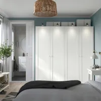 Dulap Ikea Pax/Gullaberg 200 x 60 x 201.2 / DSP / Alb photo 7