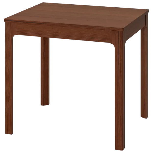 Обеденные стол со стульями Ikea Ekedalen/Orrsta Прямоугольная / ДСП / Коричневый photo 2