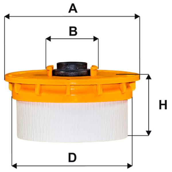 Filtru combustibil Wix Filters WF8503 88 mm photo 3 Filtru combustibil Wix Filters WF8503 88 mm photo 3