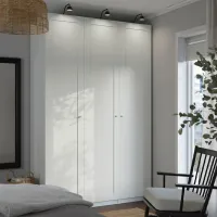 Dulap Ikea Pax/Gullaberg 150 x 60 x 236.4 / DSP / Alb photo 4
