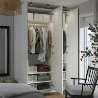 Dulap Ikea Pax/Gullaberg 150 x 60 x 236.4 / DSP / Alb photo 5