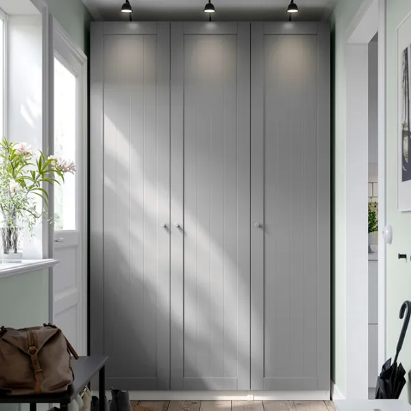 Шкаф Ikea Pax/Gullaberg 150 x 60см x 236.4 / ДСП / Белый photo 3