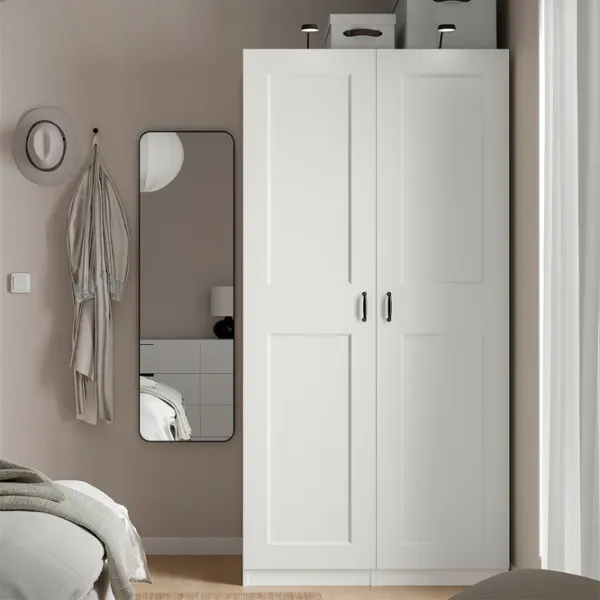 Dulap Ikea Pax/Grimo 100 x 60 x 201.2 / DSP / Alb photo 2