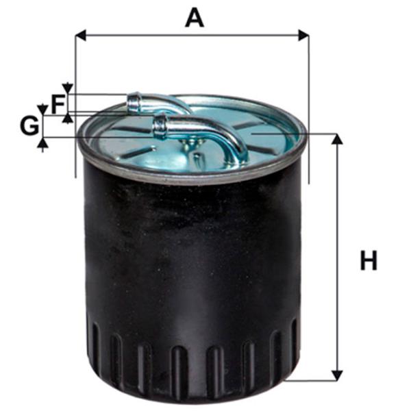 Filtru combustibil Wix Filters WF8509 92 mm photo 3