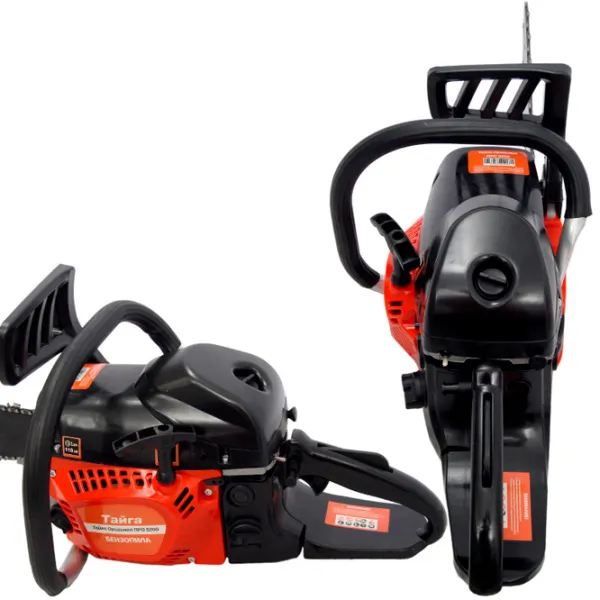 Fierăstrău cu lanţ Taiga Pro 5200 pe benzină/ Black photo 4
