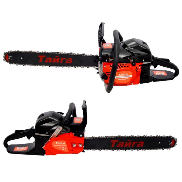 Fierăstrău cu lanţ Taiga Pro 5200 pe benzină/ Black photo 5