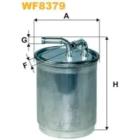 Filtru combustibil Wix Filters WF8379 88 mm photo 3