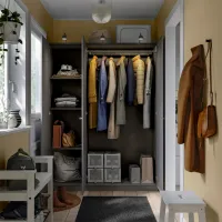 Dulap Ikea Pax/Gullaberg 150 x 60 x 201.2 / DSP / Gri închis photo 3