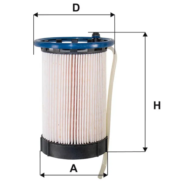 Топливный фильтр Wix Filters WF8512 94 мм photo 3 Топливный фильтр Wix Filters WF8512 94 мм photo 3