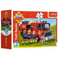 Puzzle Trefl Fireman Sam on standby 4+/ Numărul de piese: 216
