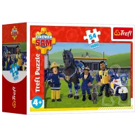 Puzzle Trefl Fireman Sam on standby 4+/ Numărul de piese: 216 photo 2