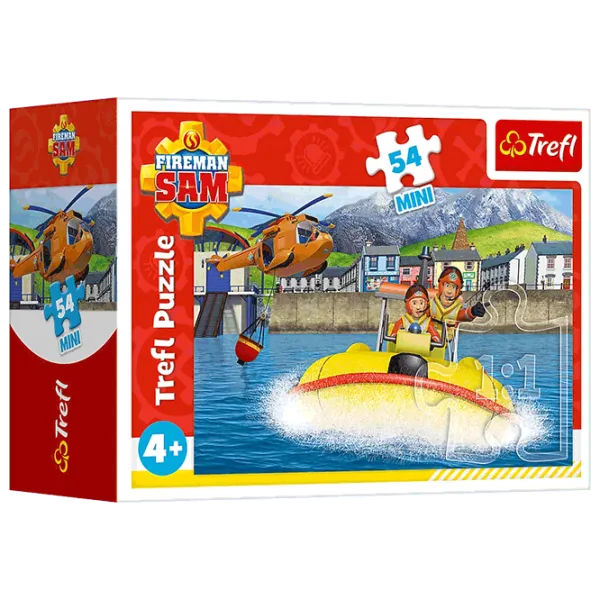 Puzzle Trefl Fireman Sam on standby 4+/ Numărul de piese: 216 photo 4