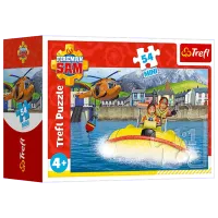Puzzle Trefl Fireman Sam on standby 4+/ Numărul de piese: 216 photo 4