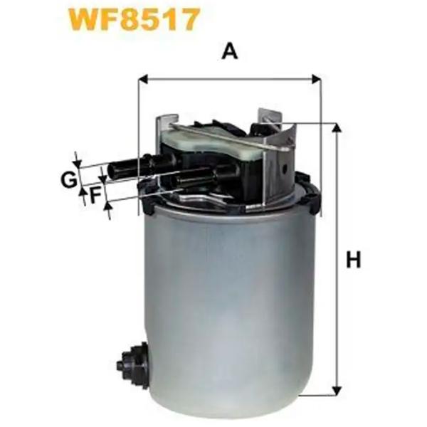 Filtru combustibil Wix Filters WF8517 99 mm photo 2