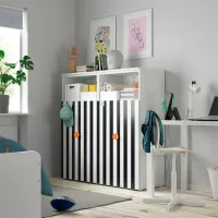 Шкаф Ikea Smastad/Platsa 120 x 42см x 123 / ДСП / Белый photo 2