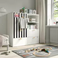 Dulap Ikea Smastad/Platsa 120 x 57 x 123 / DSP / Alb photo 2
