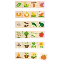 Puzzle VIGA Что из чего вырастает 1+/ Количество деталей: 24