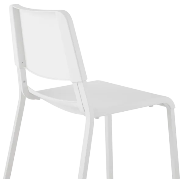 Обеденные стол со стульями Ikea Melltorp/Teodores Прямоугольная / ДСП / Белый photo 2