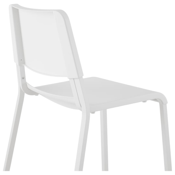 Обеденные стол со стульями Ikea Melltorp/Teodores Прямоугольная / ДСП / Белый photo 2