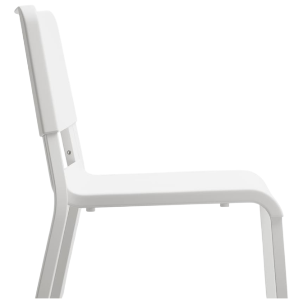 Обеденные стол со стульями Ikea Melltorp/Teodores Прямоугольная / ДСП / Белый photo 3