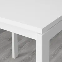 Set masă și scaune Ikea Melltorp/Teodores Dreptunghiulară / PAL / White photo 4