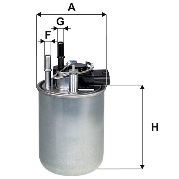 Filtru combustibil Wix Filters WF8519 91 mm photo 2