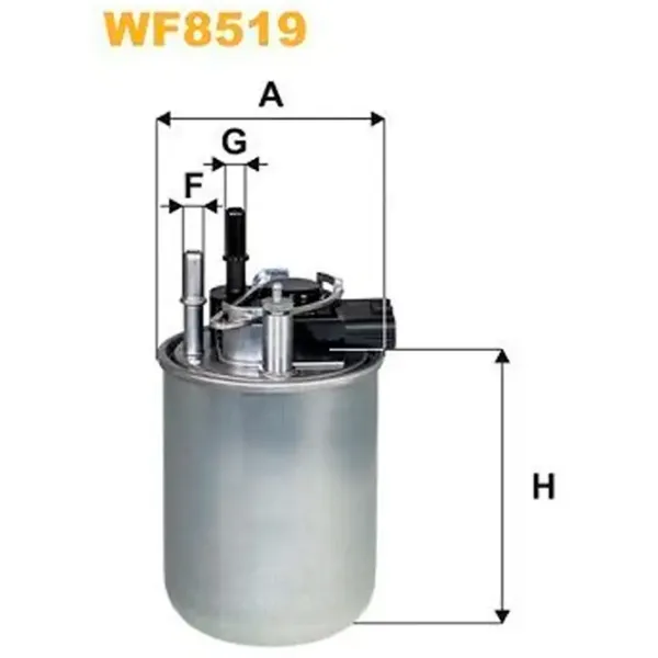 Filtru combustibil Wix Filters WF8519 91 mm photo 3