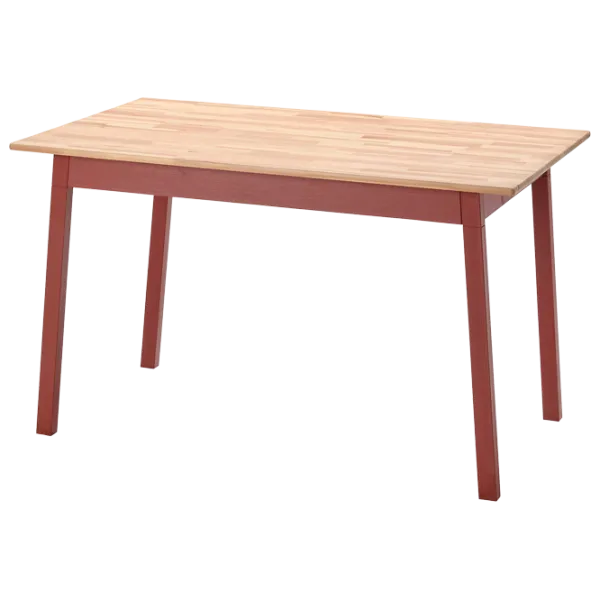 Set masă și scaune Ikea Pinntorp Dreptunghiulară / Lemn / Light Brown photo 2