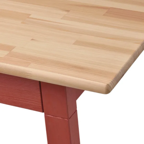 Set masă și scaune Ikea Pinntorp Dreptunghiulară / Lemn / Light Brown photo 5