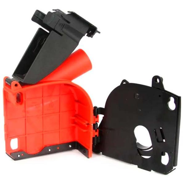 Colector de praf MAR-POL M04105 Black-Red / Plastic photo 2