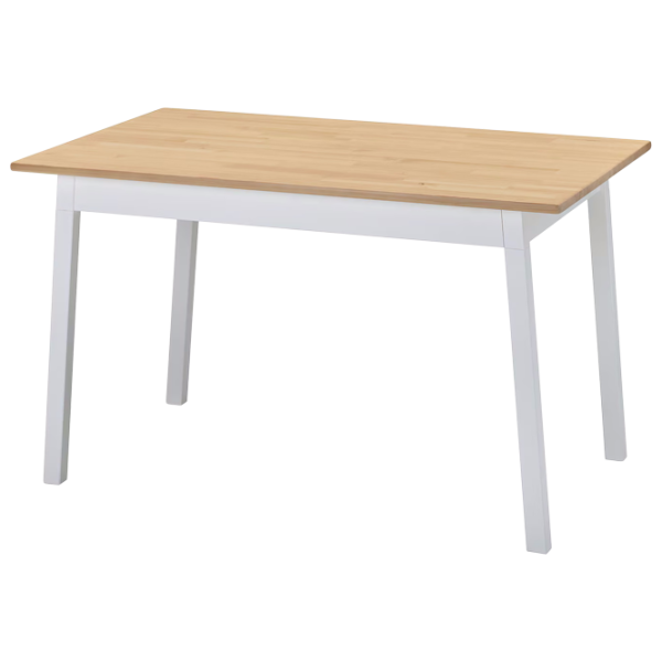 Set masă și scaune Ikea Pinntorp Dreptunghiulară / Lemn / Light Brown photo 2