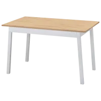 Обеденные стол со стульями Ikea Pinntorp Прямоугольная / Дерево / Светло-коричневый photo 2