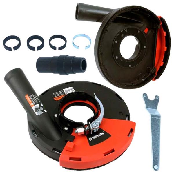 Colector de praf MAR-POL M04100  Black-Red / Plastic photo 1