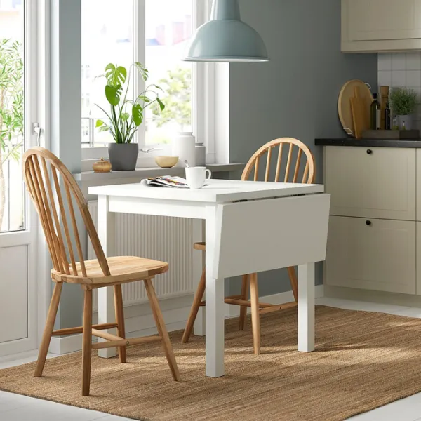 Set masă și scaune Ikea Nordviken/Skogsta Pătrată / PAL / White photo 6