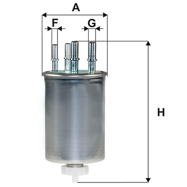 Топливный фильтр Wix Filters WF8534 87 мм photo 2