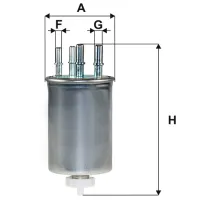 Filtru combustibil Wix Filters WF8534 87 mm photo 2