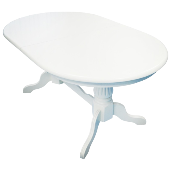 Обеденные стол со стульями Evelin HV-33V/NV-10WP Овальная / ДСП / Белый photo 4