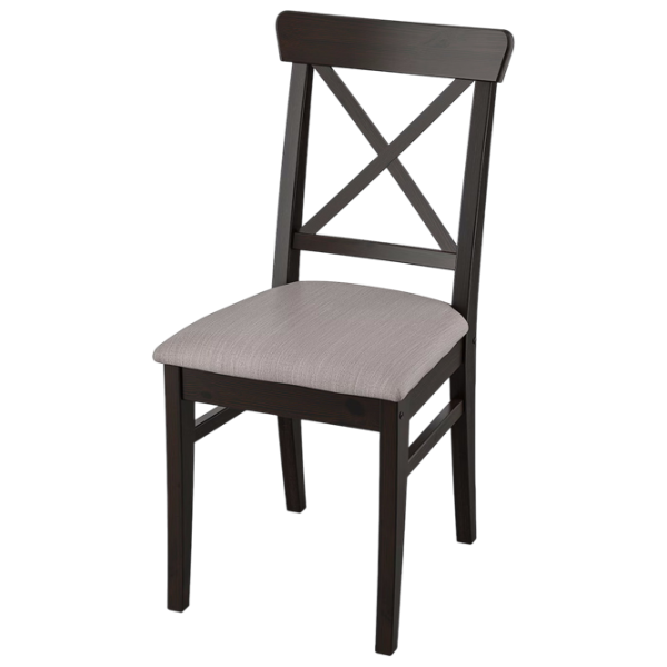 Обеденные стол со стульями Ikea Nordviken/Ingolf/Nolhaga Квадратная / ДСП / Черный photo 3 Обеденные стол со стульями Ikea Nordviken/Ingolf/Nolhaga Квадратная / ДСП / Черный photo 3