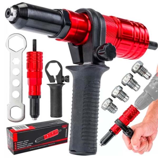 Адаптер Red Technic RTNIA0123 Черно-красный / Металл photo 4