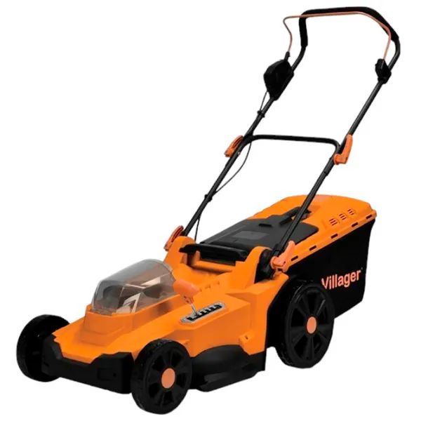 Газонокосилка аккумуляторный Villager VILLY 3740E-2BCB Ручной photo 1