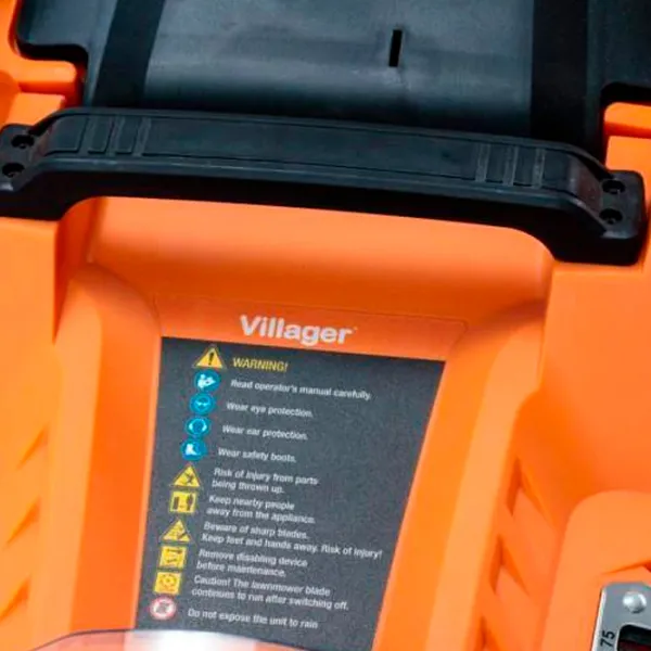 Газонокосилка аккумуляторный Villager VILLY 3740E-2BCB Ручной photo 4