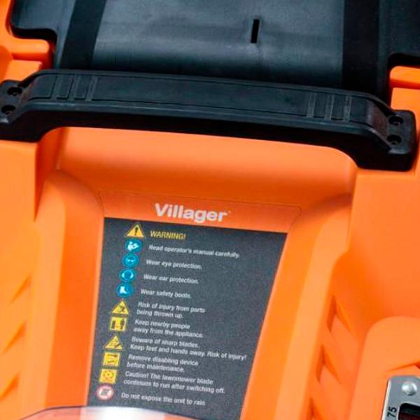 Газонокосилка аккумуляторный Villager VILLY 3740E-2BCB Ручной photo 4