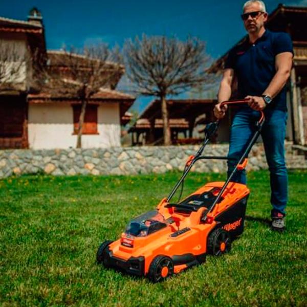Газонокосилка аккумуляторный Villager VILLY 3740E-2BCB Ручной photo 6